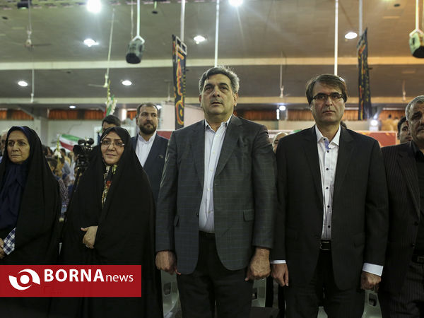 آیین نواختن زنگ دانش آموز شهید
