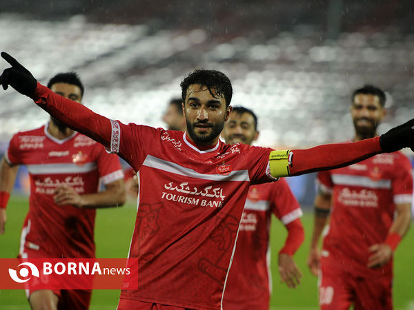 دیدار تیم های فوتبال پرسپولیس - ویستا توربین
