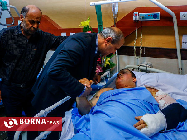 عیادت معاون وزیر ورزش و جوانان از بهادر مولایی