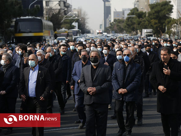 تشییع پیکر مرحوم اسماعیل جبارزاده