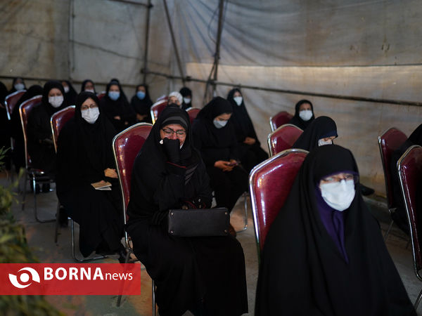 چهلمین روز خاکسپاری شهدای گمنام وزارت ورزش و جوانان