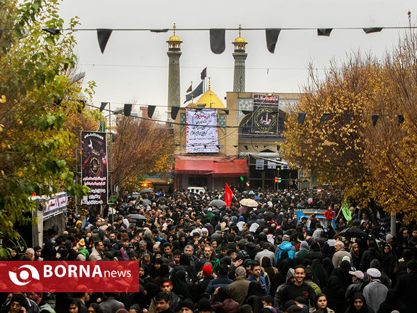 مراسم پیاده روی روز اربعین در تهران