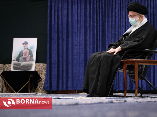 آخرین شب مراسم عزاداری حضرت فاطمه‌زهرا (س) در حسینیه امام خمینی(ره)