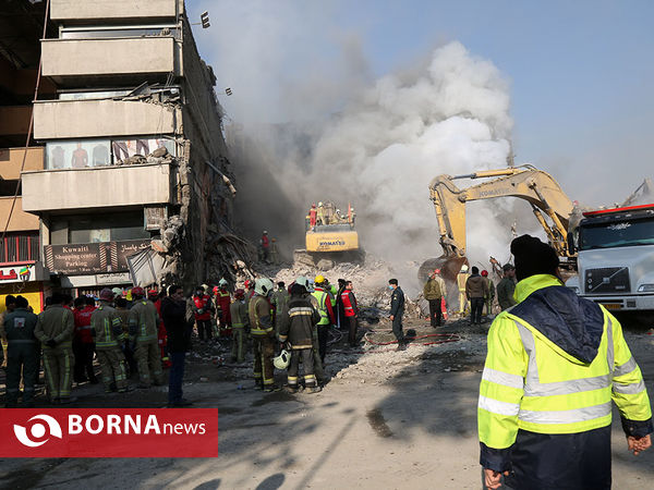 هفتمین روز حادثه پلاسکو