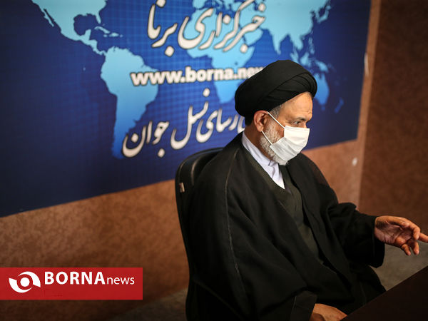 حضور سید عباس نبوی در خبرگزاری برنا