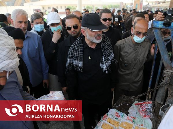 بازدید وزیر کشور از مرز بین المللی شلمچه