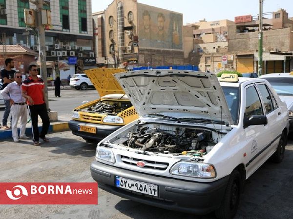 گرمای هوا در اهواز