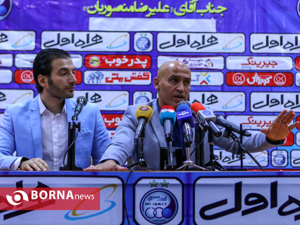 نشست خبری سرمربی باشگاه استقلال