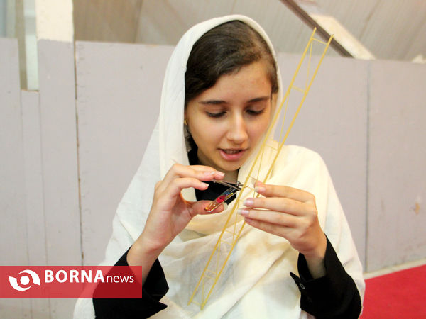 مسابقات سازه های ماکارونی در شیراز
