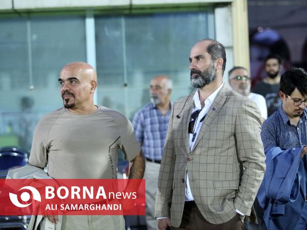 دیدار دوستانه فوتبال پیشکسوتان سپیدرود _ استقلال رشت