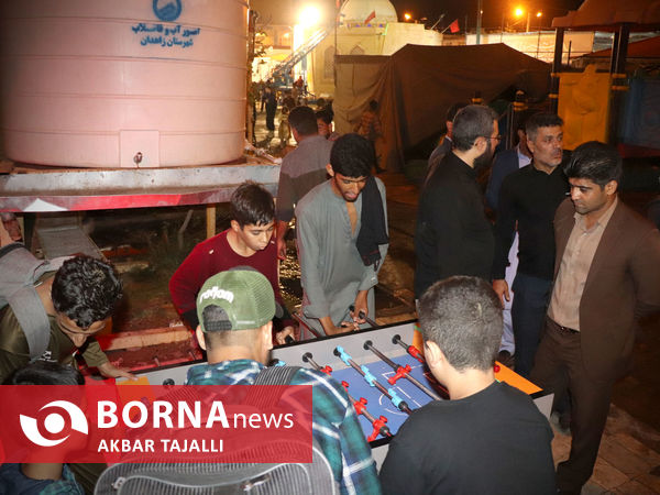 عشق  خدمت به زوار حسینی در مرزهای شرقی