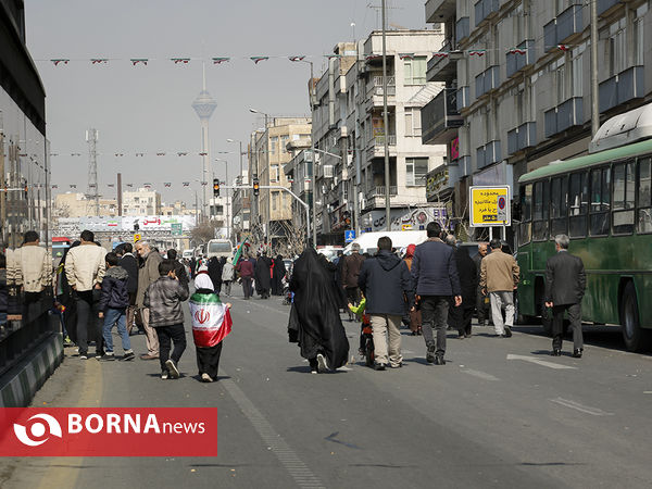 راهپیمایی 22 بهمن-خیابان نواب