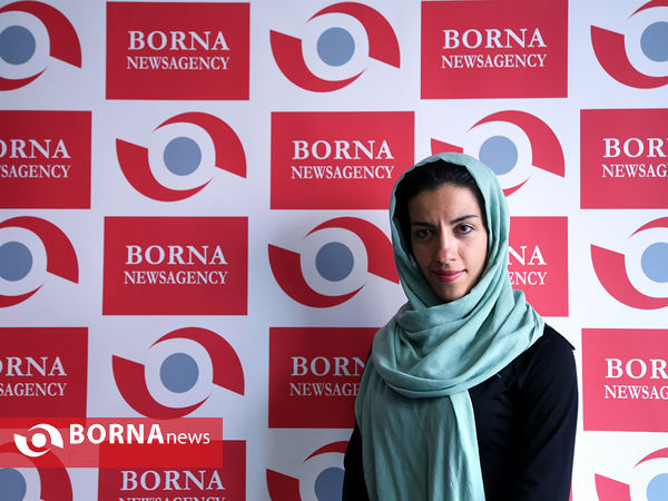 حضور فرانک پرتوآذر "رکاب زن کوهستان" در خبرگزاری برنا