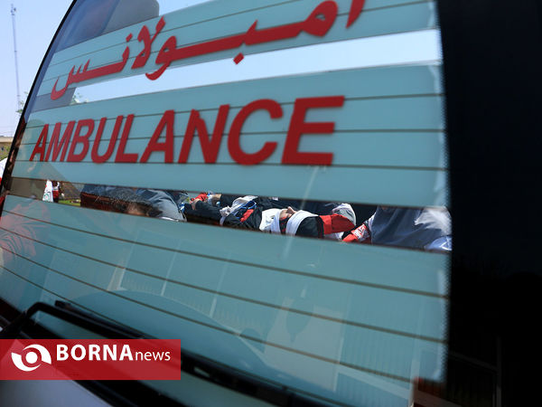مانور امداد و نجات بانوان جمعیت هلال احمر در مشهد