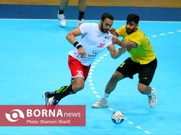 دیدار تیم های هندبال الکویت کویت - سپاهان