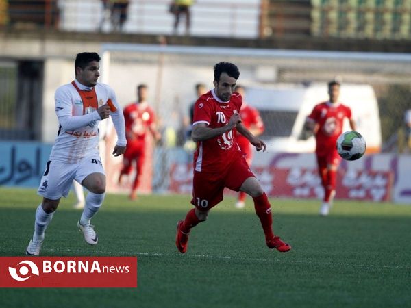 دیدار فوتبال تیم های سپیدرود رشت- سایپا تهران