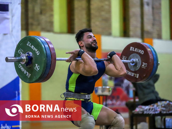 مسابقات وزنه برداری کارگری