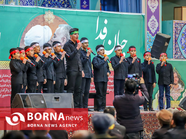 مراسم گرامیداشت سردار شهید حاج قاسم سلیمانی در اراک