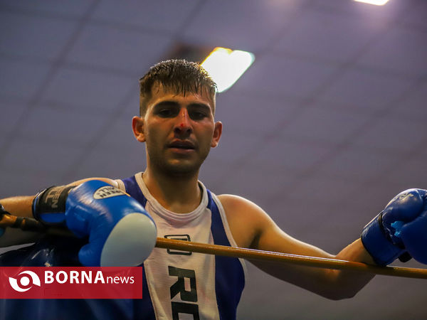 مسابقات بوکس قهرمانی بزرگسالان استان مرکزی