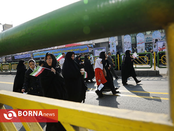 راهپیمایی 22 بهمن-خیابان نواب