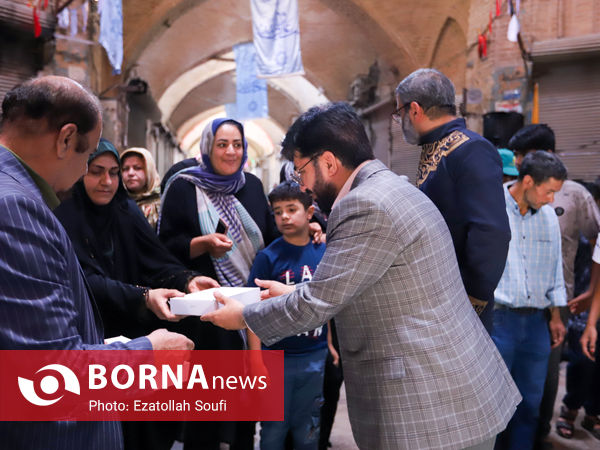 جشن عید غدیر در بازار تاریخی اراک