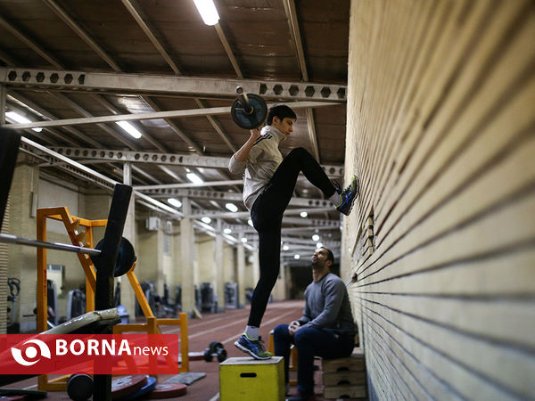 تمرین نوجوانان دو میدانی