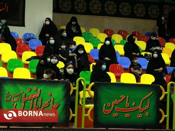 عزاداری سیدالشهدا در مجموعه ورزشی ۱۷ شهریور آبادان