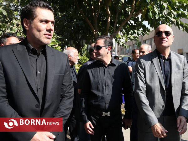 تشییع پیکر جعفر کاشانی پیشکسوت فوتبال