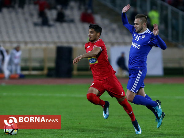 دیدار تیم های فوتبال  پرسپولیس- نسف قارشی ازبکستان