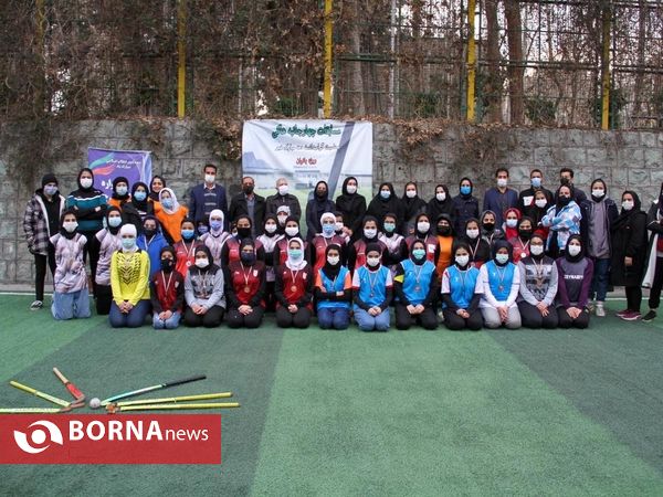 مراسم اختتامیه جشنواره هاکی بانوان استان تهران