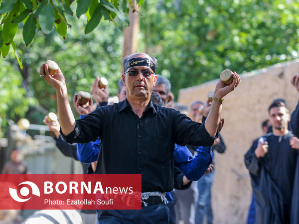 مراسم چغچغه زنی روستای انجدان اراک