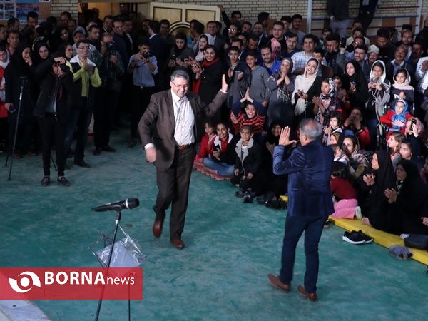 جشن همدلی در منطقه سیل زده سعدی شیراز