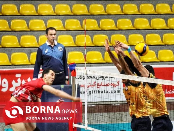 هفته هشتم لیگ برتر والیبال؛دیدار تیم‌های گیتی پسند و شهرداری گنبد