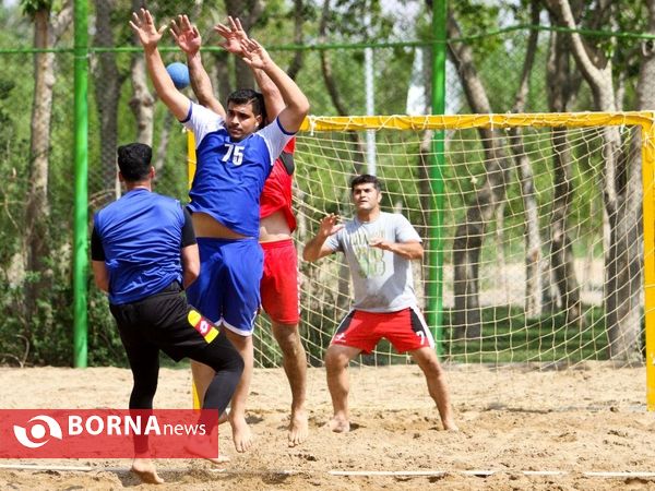 اردوی تیم ملی هندبال ساحلی در اصفهان