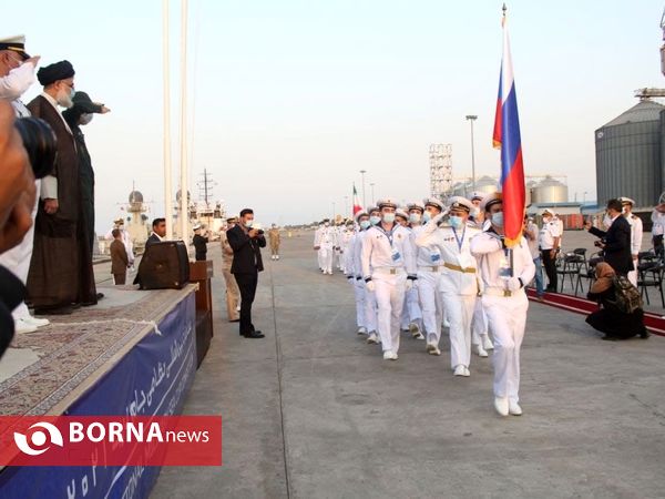 افتتاحیه ششمین دوره مسابقات بین المللی نظامی جام دریا