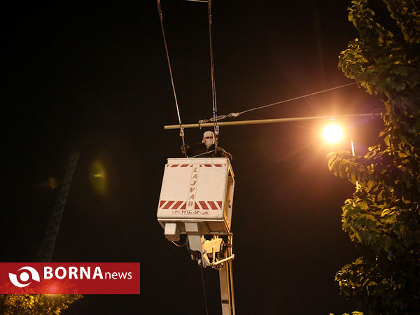 بازدید میدانی سید مناف هاشمی "شهردار شب" از برخی مناطق تهران