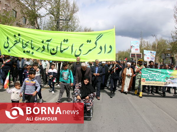 راهپیمایی روز قدس - ارومیه 