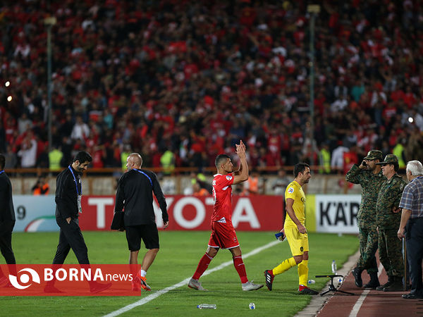 دیدار تیم های فوتبال پرسپولیس - السد