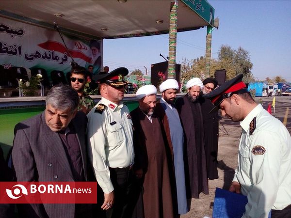مراسم  صبحگاه نیروی انتظانی شرق استان تهران