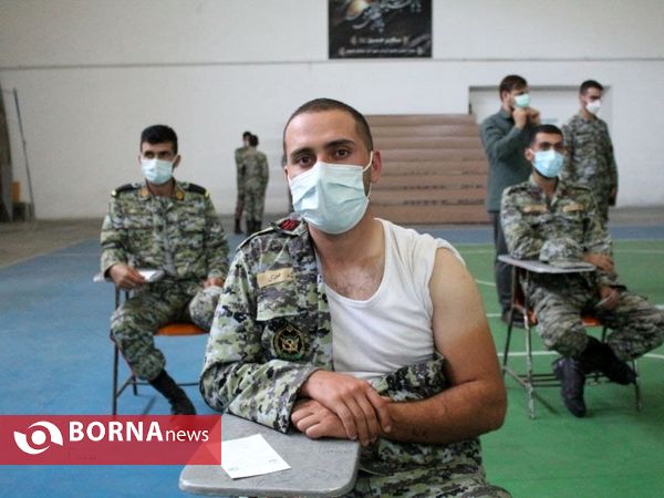واکسیناسیون کرونا پرسنل وظیفه نیروی دریایی شمال کشور