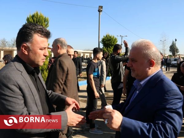 آیین تشییع پیکر مادر مرحومه افشین ناظمی