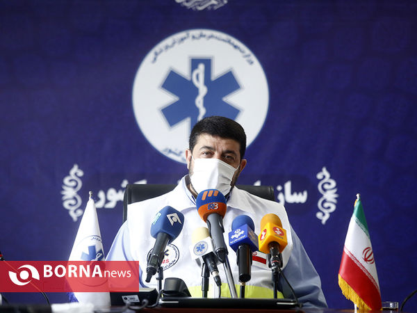 نشست خبری رییس سازمان اورژانس کشور