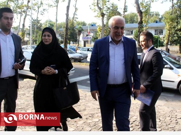 بازدید مدیر عامل شرکت تجهیز و توسعه اماکن ورزشی کشور از اماکن ورزشی لاهیجان