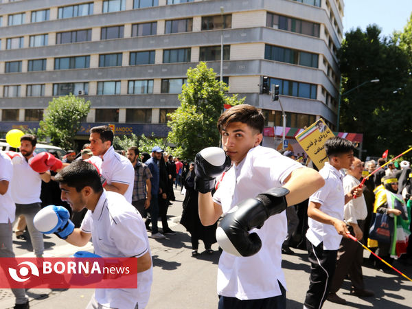 راهپیمایی روز جهانی قدس در تهران (۱)