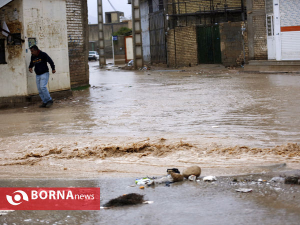 روستاهای اطراف شیراز روی آب