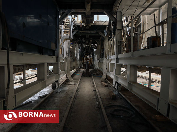 بازدید دانشجویان دانشکده خبرنگاران از روند آغاز عملیات خط 3 قطار شهری مشهد