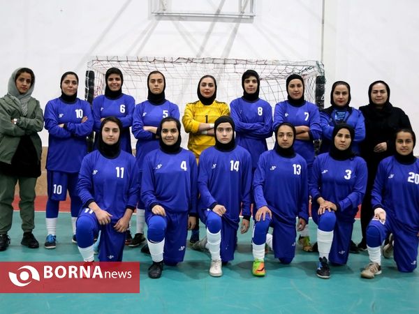 مسابقات فوتسال بانوان جام رمضان در ساری