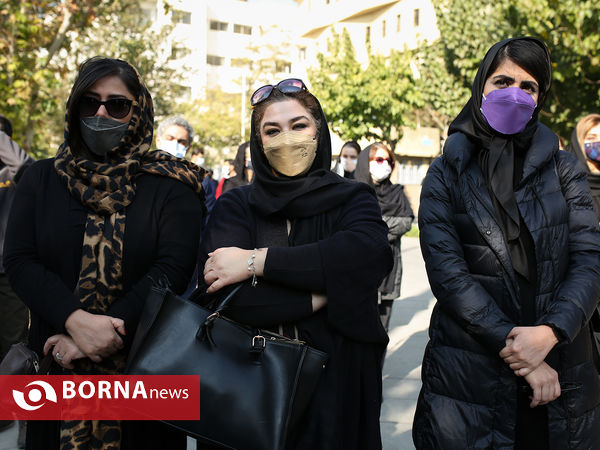 مراسم وداع با پورنگ پورشیرازی