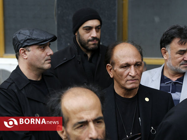 تشییع پیکر مرحوم جمشید مشایخی