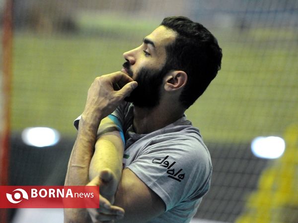 تمرینات تیم ملی والیبال ایران